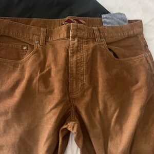 Men's Brown Corduroy Pants Brooks Brothers (new with tags)